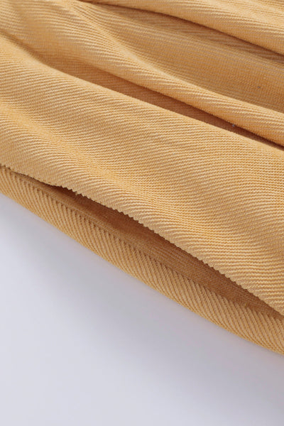 Vintage Kortærmet Midikjole