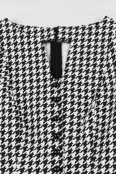 50'er Swingkjole I Sort Ternet