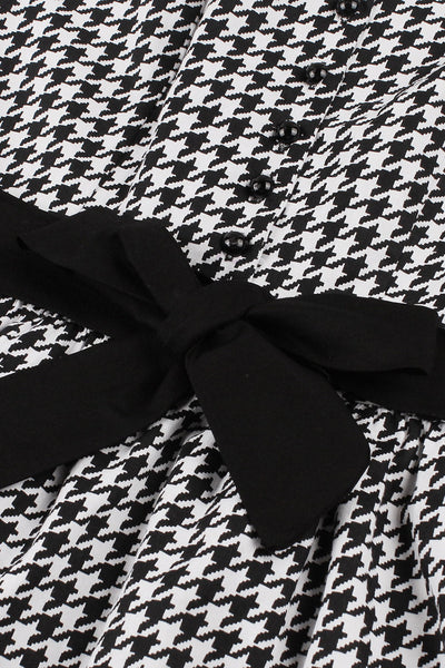 50'er Swingkjole I Sort Ternet