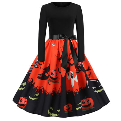 Halloween Spirit Rockabilly Kjole