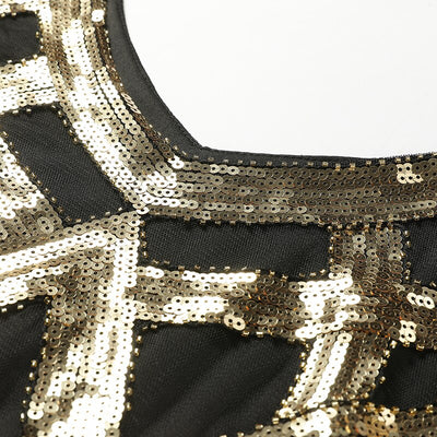 20'er Vintage Guldkjole