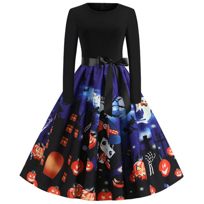 Halloween Spirit Rockabilly Kjole