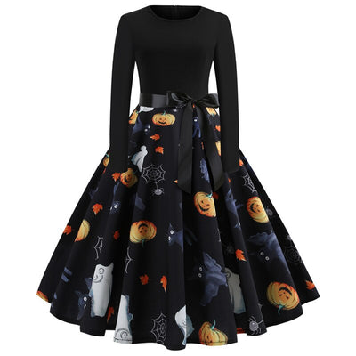 Halloween Spirit Rockabilly Kjole