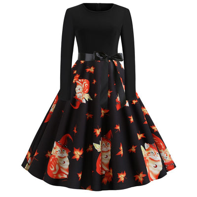 Halloween Spirit Rockabilly Kjole