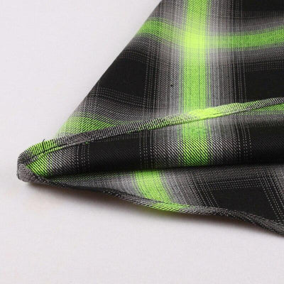 Ærmeløs Vintage Plaid Kjole