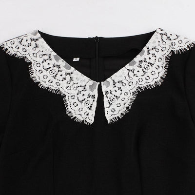 50'er 60'er Sort Kjole