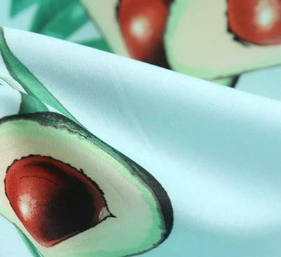 Pastelblå 50'er Kjole