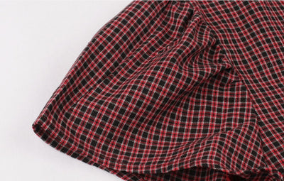 50'er Smart Rød Kjole