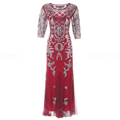 Vintage Rød 20'er Kjole