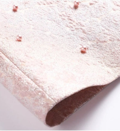 40'er Pink Beaded Kjole