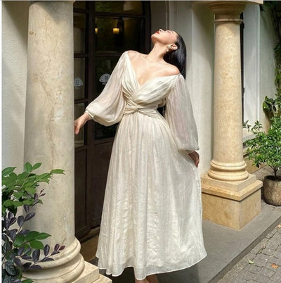 40'er Vintage Flæsekjole