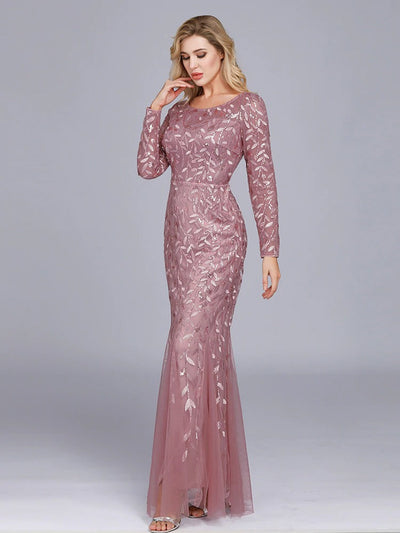 Chic Aftenkjole - Gatsby Mauve