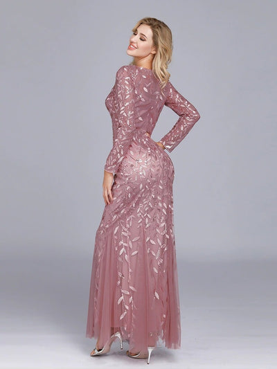 Chic Aftenkjole - Gatsby Mauve