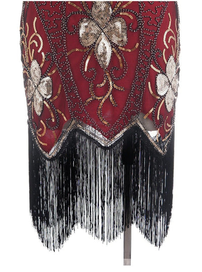 Gatsby Kjole - Rød Charleston