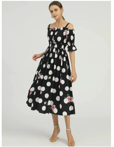 Vintage Inspireret Kjole