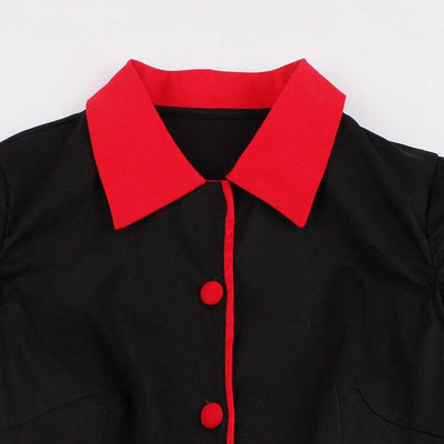 Plus Size 50'er Pin Up-Kjole