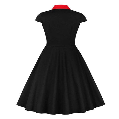 Plus Size 50'er Pin Up-Kjole