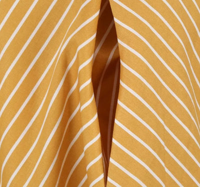 Gul 50'er Retro Kjole