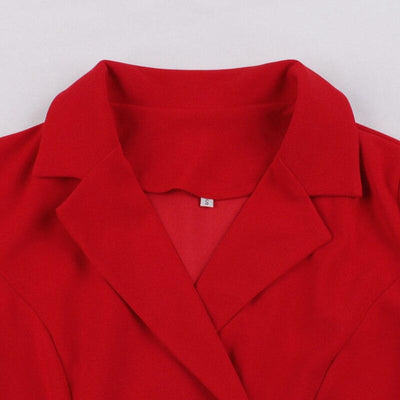 Chic 50'er Rød Kjole