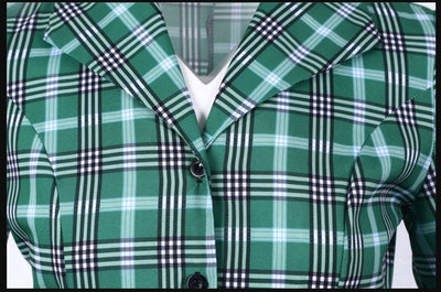 Grøn Kjole I 50'er Stil