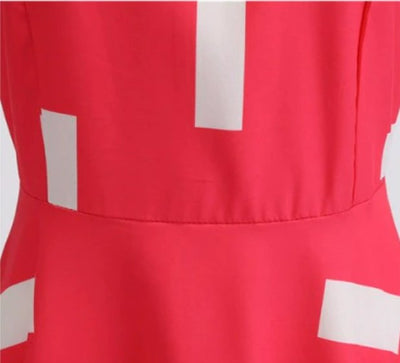 Vintage Trapezkjole Med Blondekrave