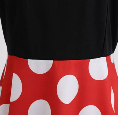 Vintage Engelsk Rød Kjole