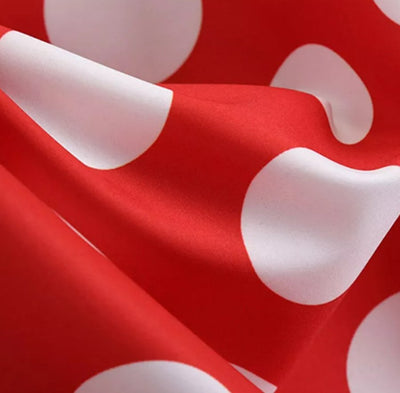 Vintage Engelsk Rød Kjole