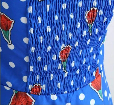 Vintage 50'er Off Shoulder Kjole