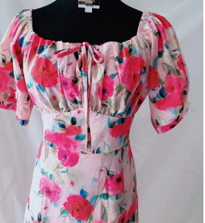 Vintage 40'er Blomsterkjole