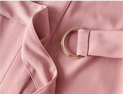Vintage 40'er Old School Kjole Pink