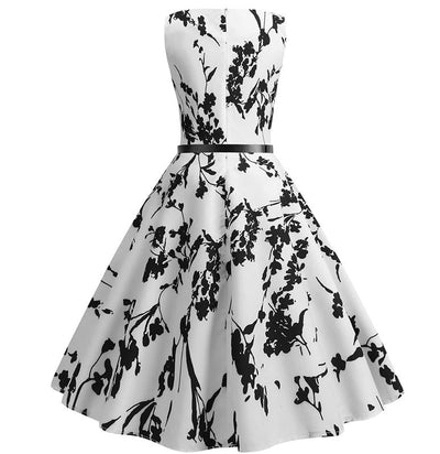 Hvid Vintage Kjole