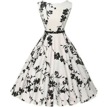Hvid Vintage Kjole
