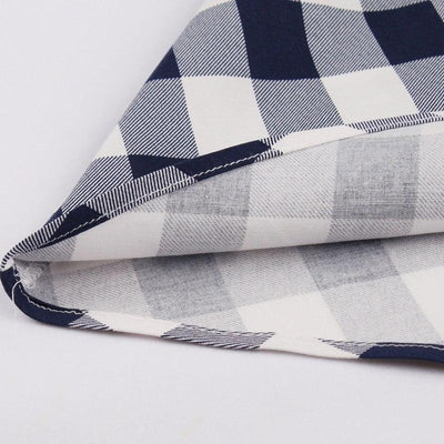 Vintage Ternet Bomuldskjole