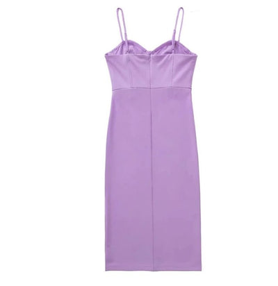 Vintage 40'er Blyantkjole Lavendel