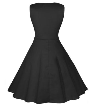 Vintage Stor Størrelse 50'er Blomsterkjole