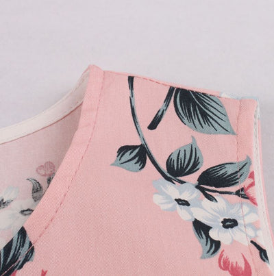 Vintage Hepburn Pink Kjole