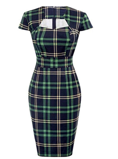 Vintage Green Day Kjole