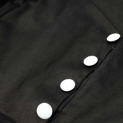 Vintage Højærmede Kjole