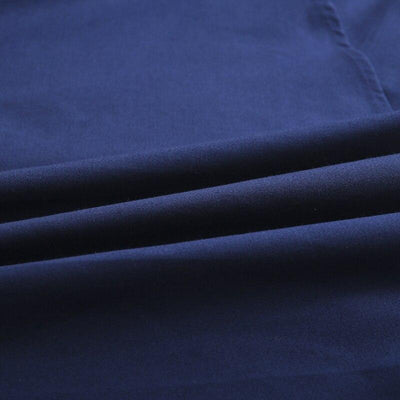 Vintage Langærmet Marineblå Kjole