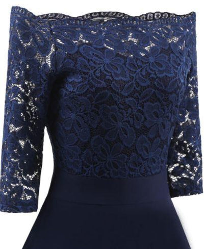 60'er Kjole Til Navy Bryllup