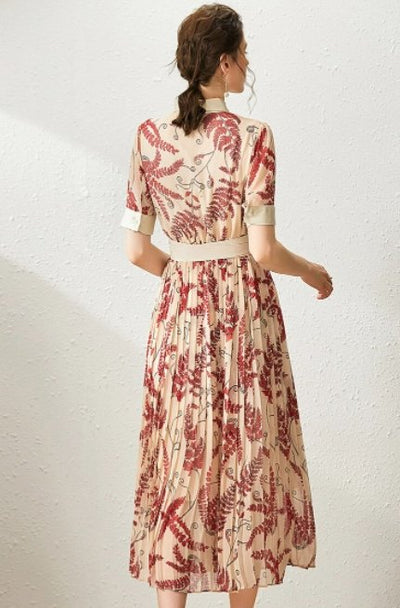 Pink Moderne Vintage Kjole