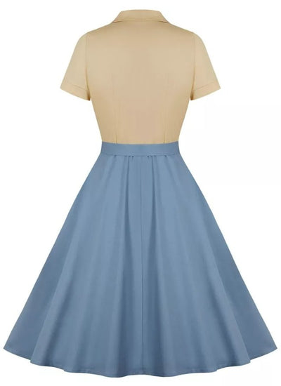 Vintage Pin-Up Kjole Fra 1950'erne