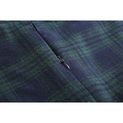 Vintage Pin Up Business Collar Kjole