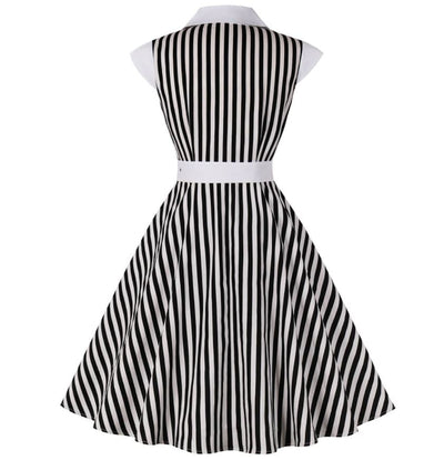 Vintage Pin Up Rock Kjole