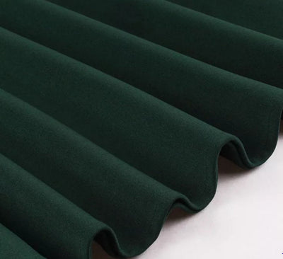 Vintage Grøn Receptionskjole