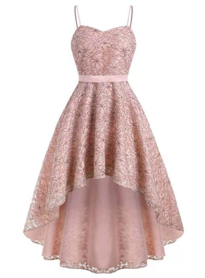 Vintage Rose Broderi Kjole