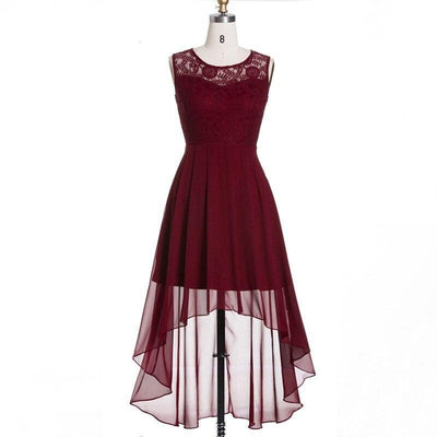 Vintage Chic Aftenkjole Bourgogne