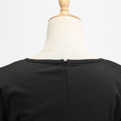 Vintage Himmelblå Kjole