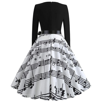 Vintage Skillevægskjole