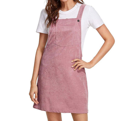 Vintage Velvet Teen Dress Pink